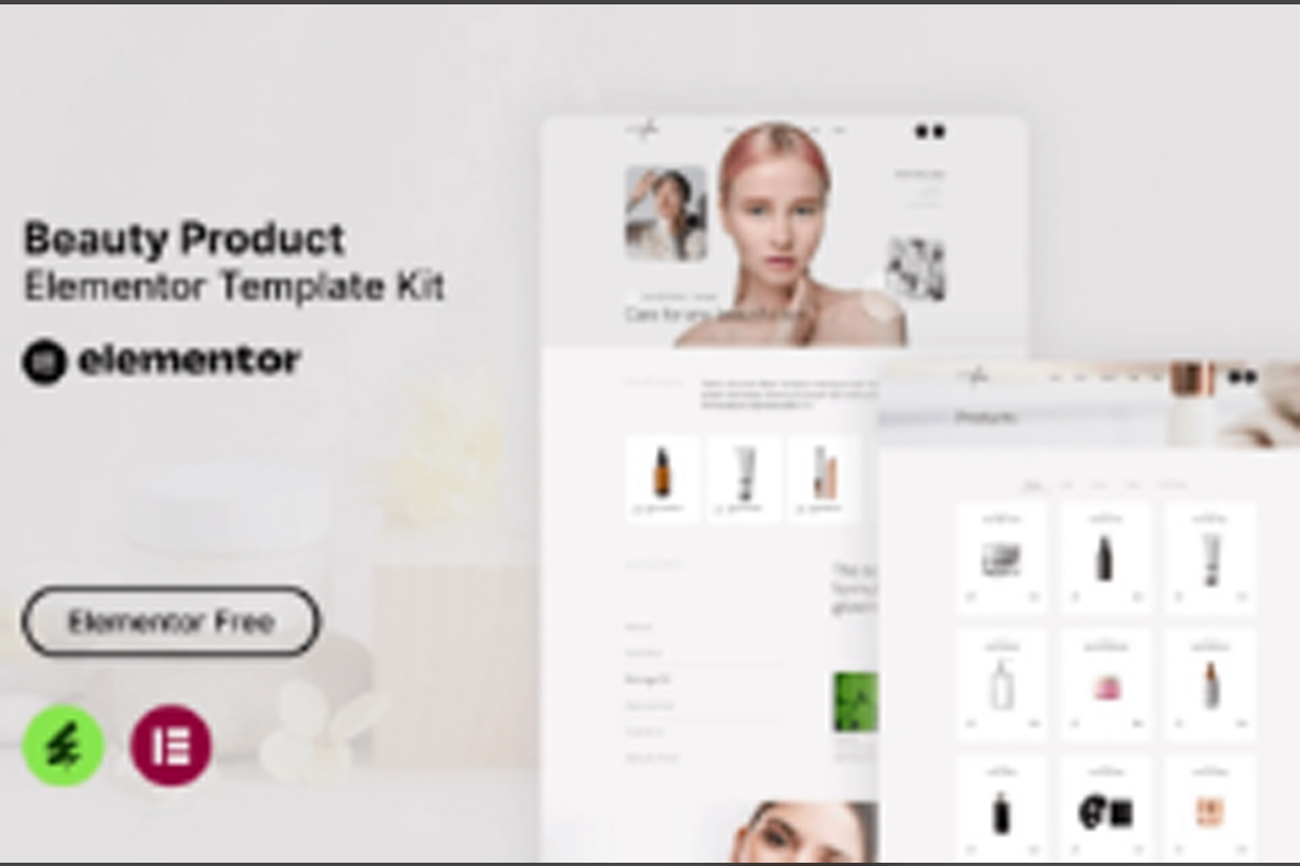 Auren – Beauty Product Elementor Template Kit April 1, 2025