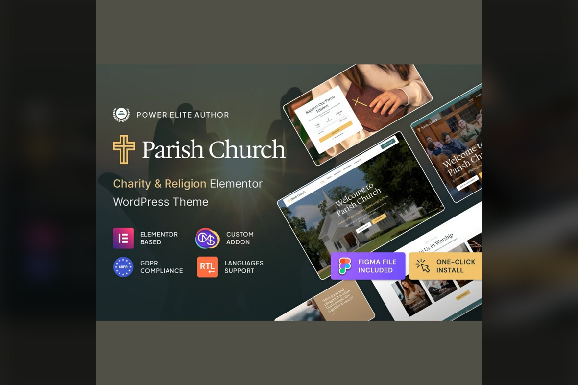 Parish Church – Religion & Charity WordPress Theme