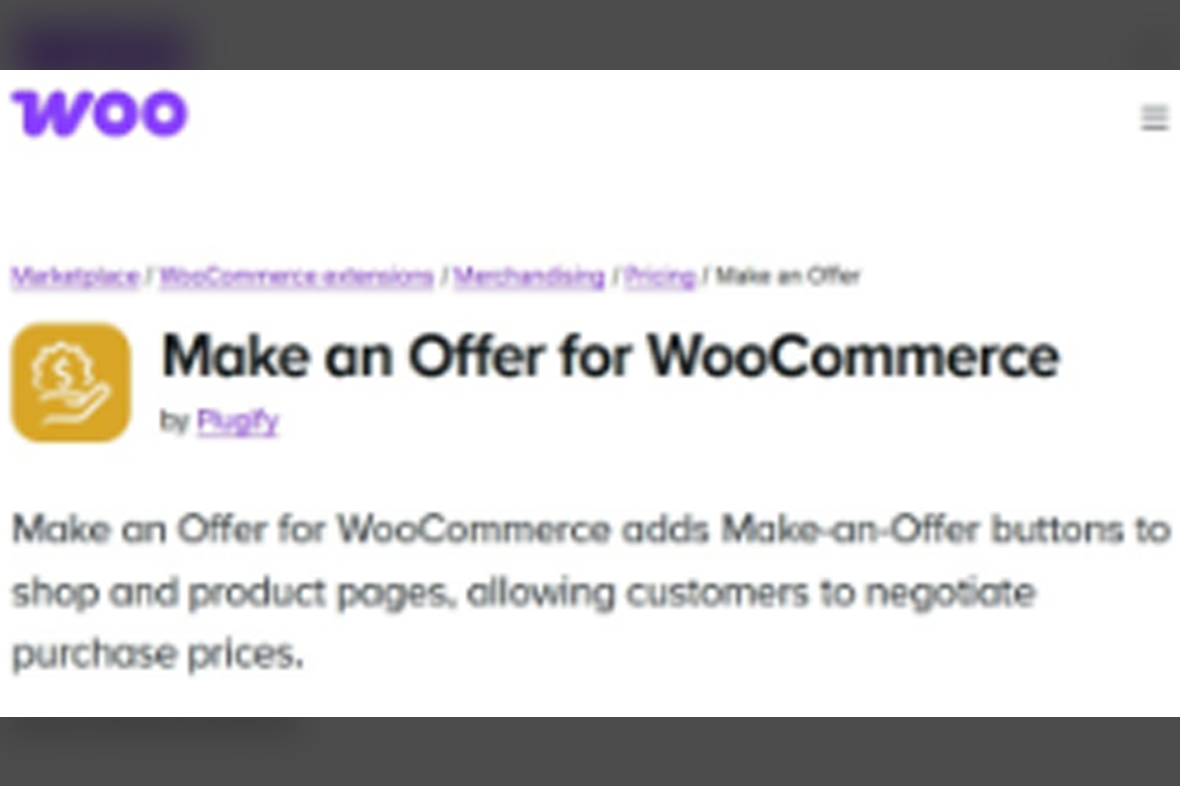 Make an Offer For Woocommerce v3.0.5