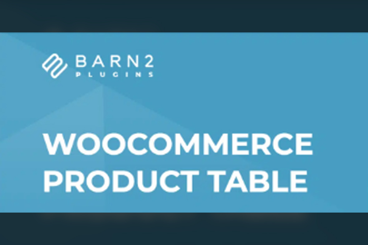WooCommerce Product Table by Barn2 Media v4.2.0