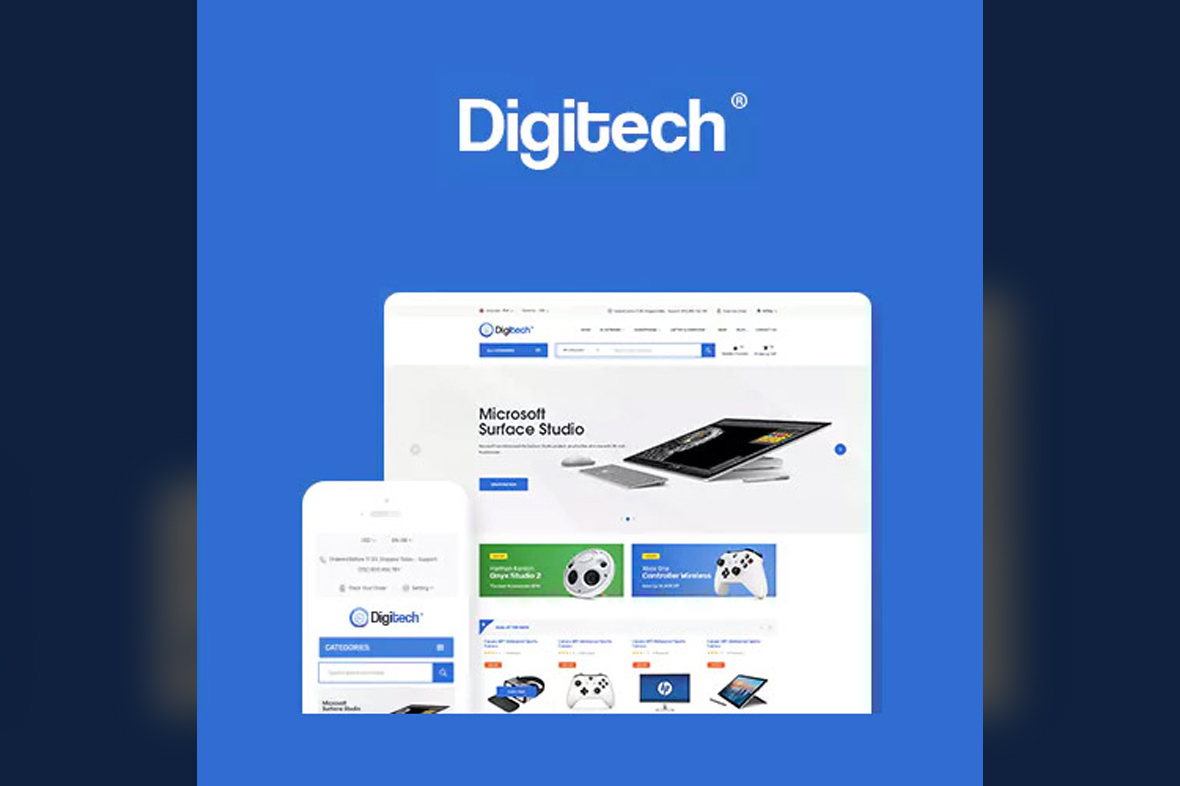 Digitech – Technology Theme for WooCommerce WordPress v1.1.8