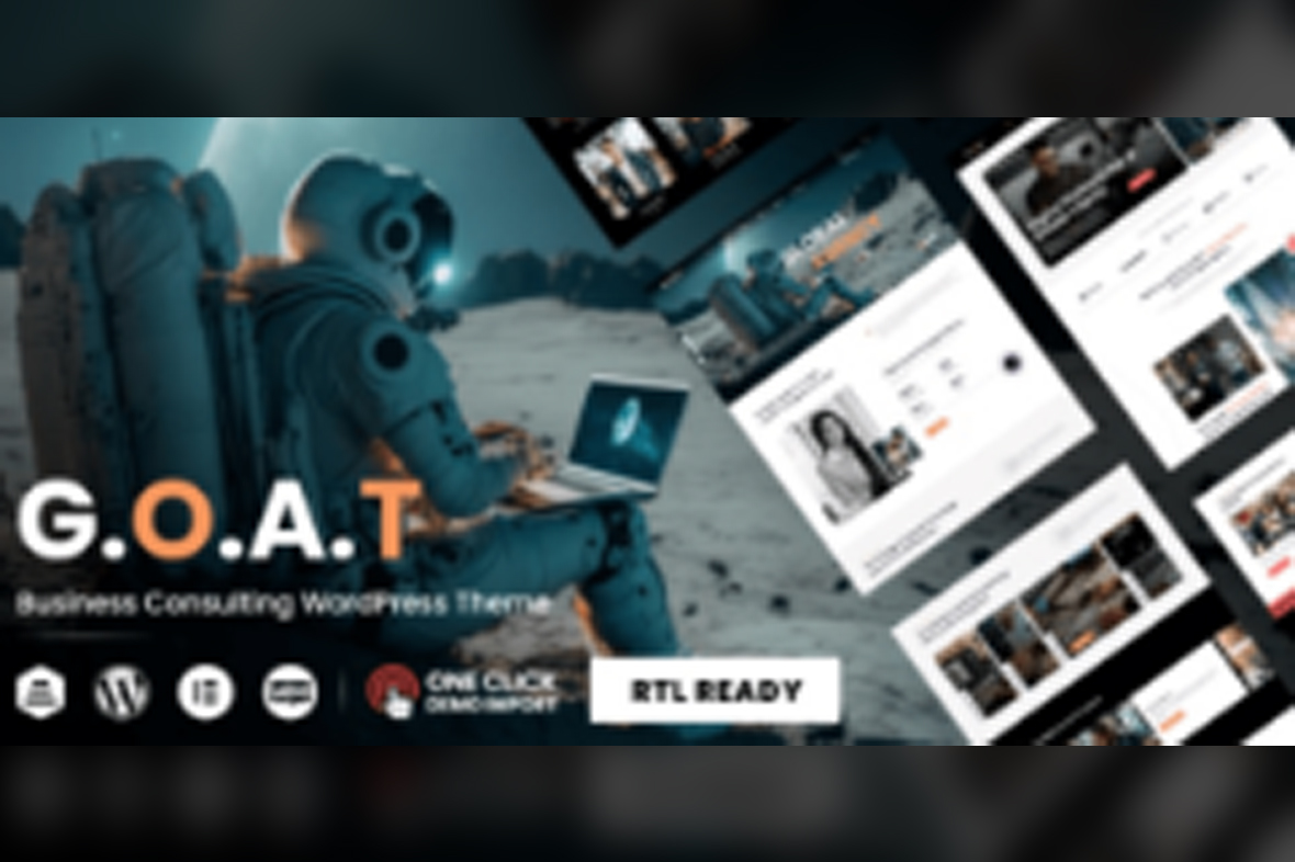 G.O.A.T – Business Agency WordPress Theme v1.0.2