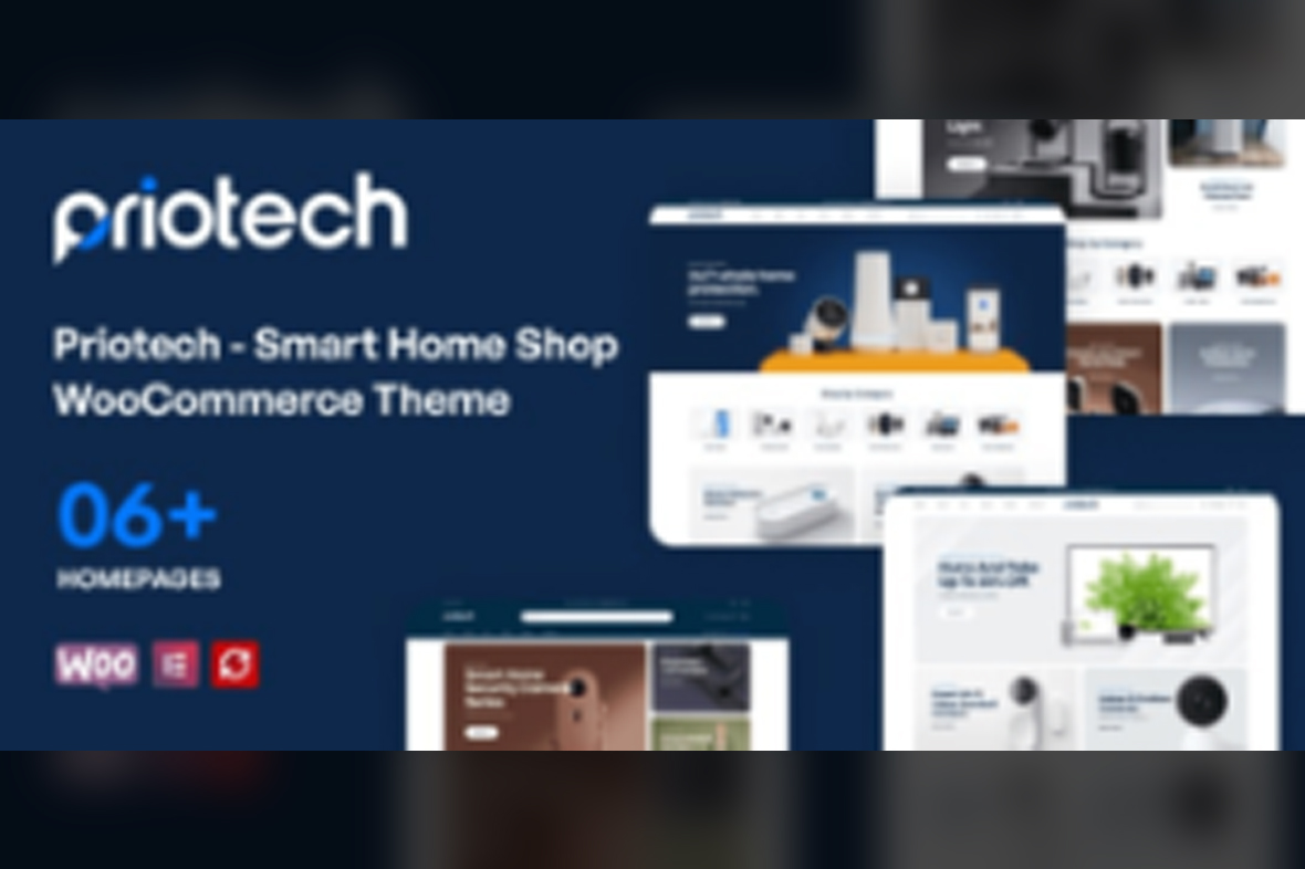 Priotech – Smart Home Shop WooCommerce Theme v1.0.24