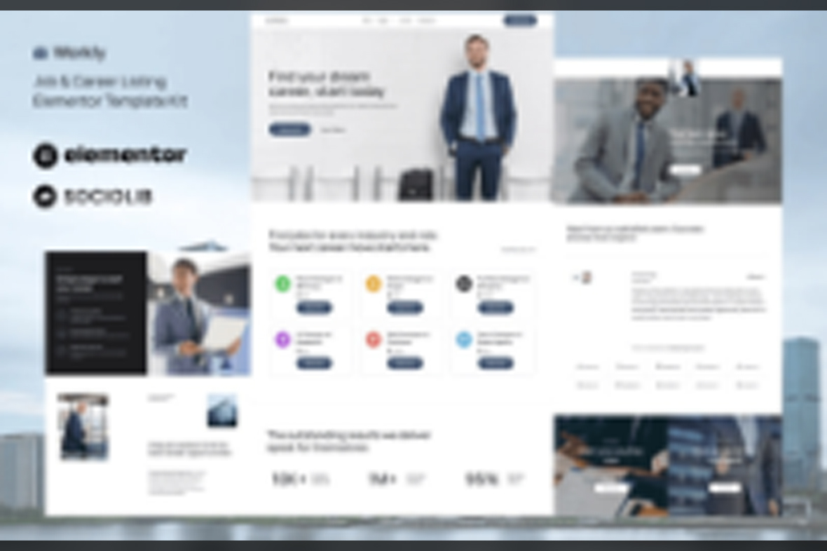 Workly – Job Listing and Career Recruitment Elementor Template Kit April 2, 2025