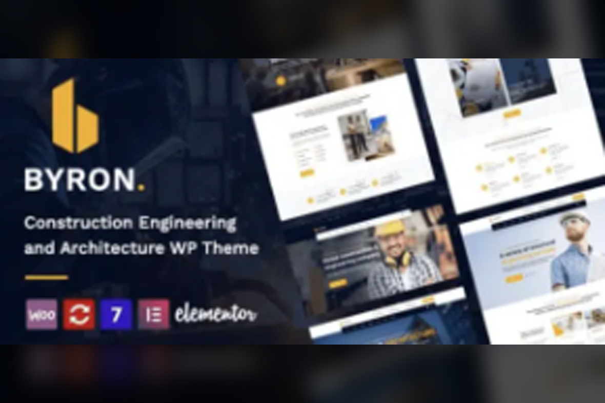 Byron Construction and Engineering WordPress Theme v1.24