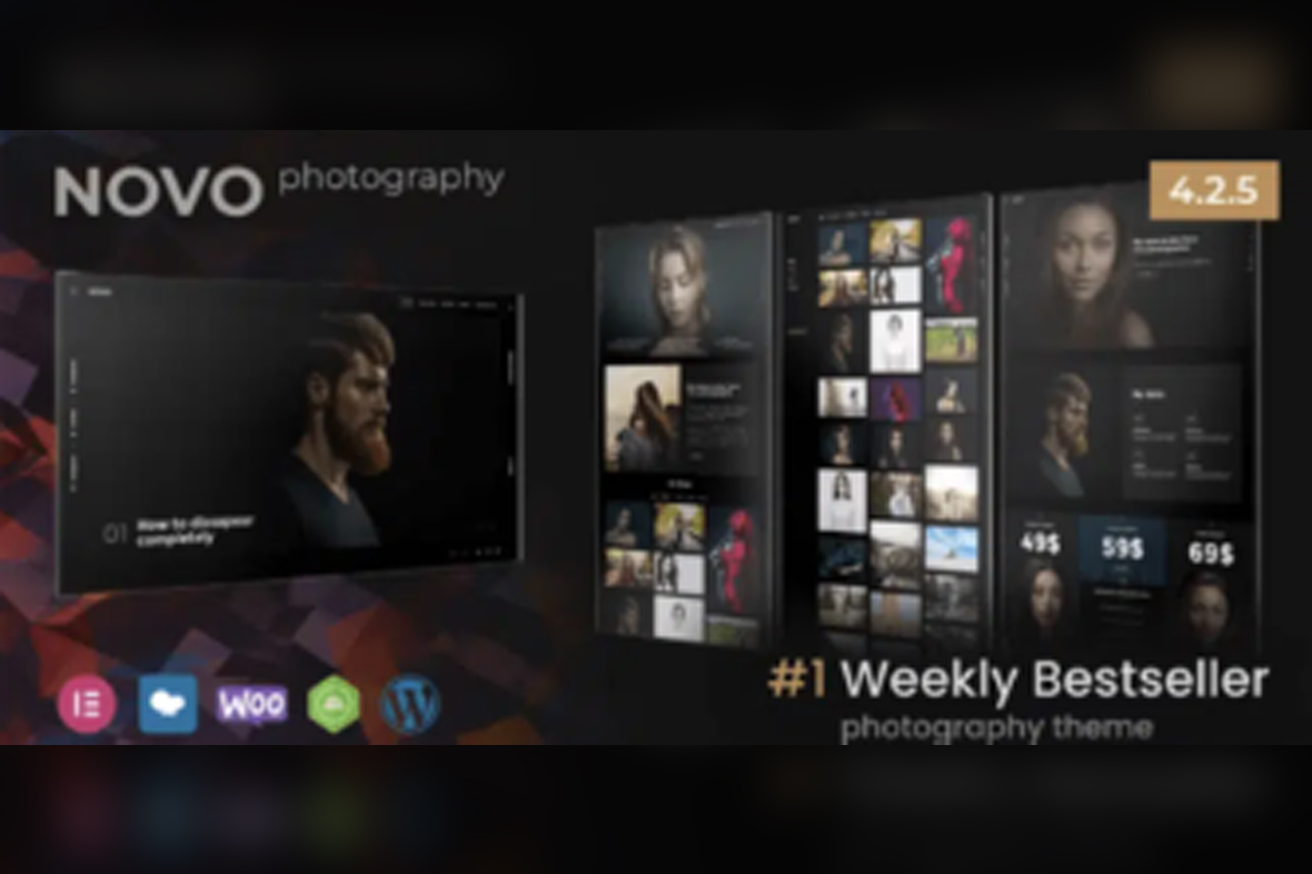 Novo – Photography WordPress Theme v4.3.1