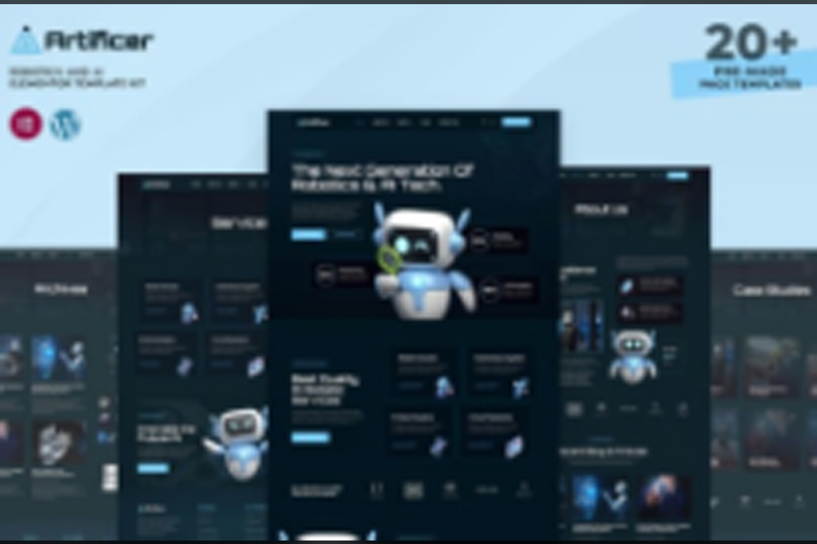 Artificer – Robotics and AI Elementor Pro Template Kit July 30, 2025