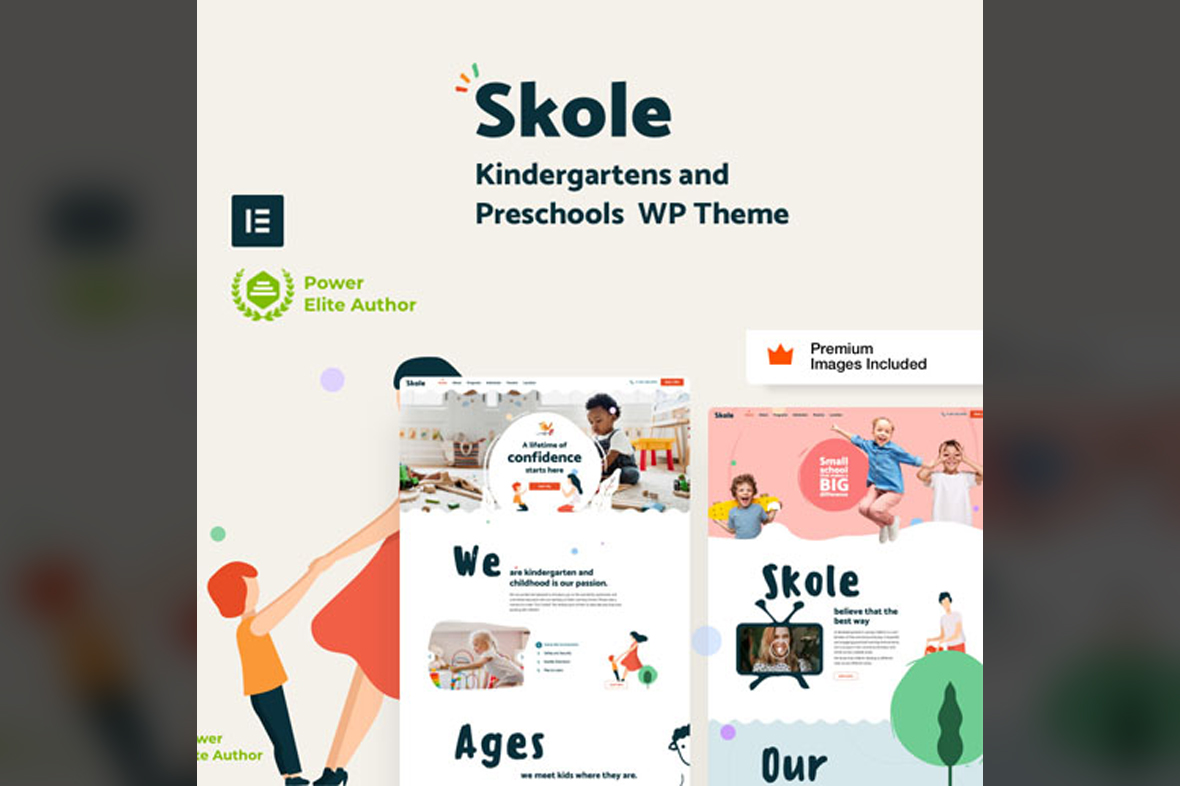 Skole – Kids School WordPress Theme v14.11