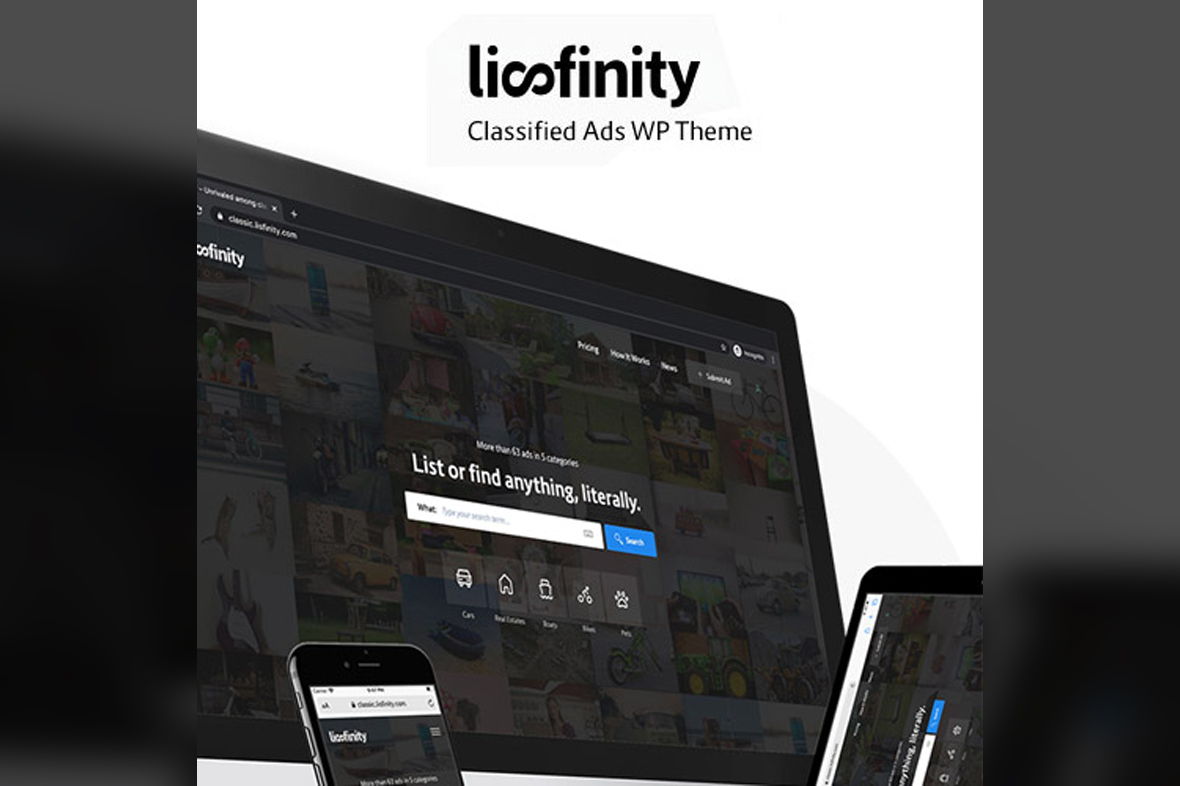 Lisfinity – Classified Ads WordPress Theme v1.5.0
