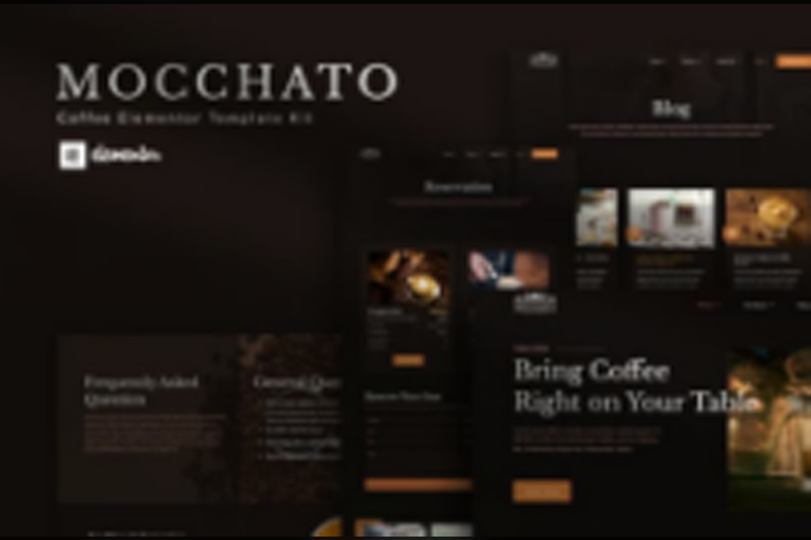 Mocchato – Coffee Shop Elementor Template Kit November 26, 2025