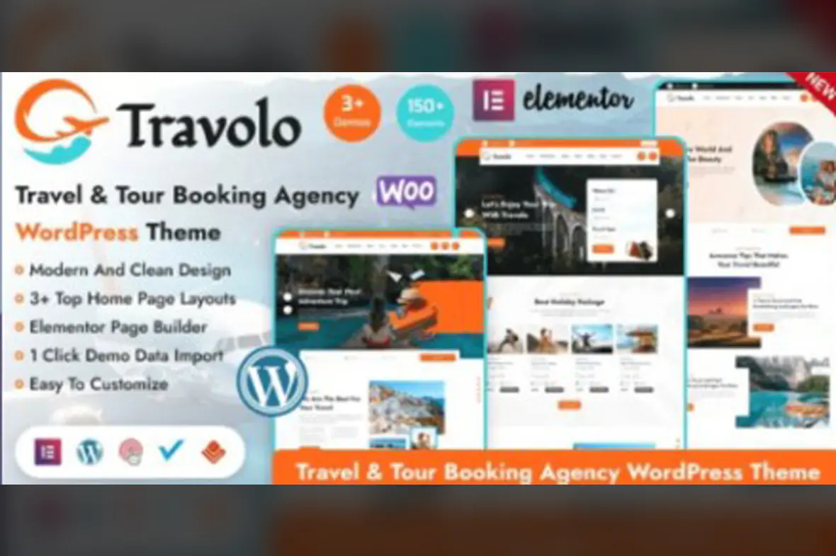 Travolo – Travel Agency and Tour Booking WordPress Theme v1.1.0