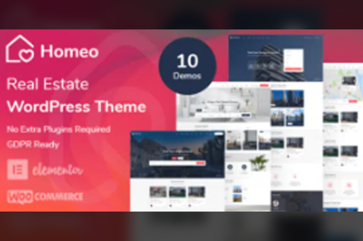 Homeo – Real Estate WordPress Theme v1.2.57