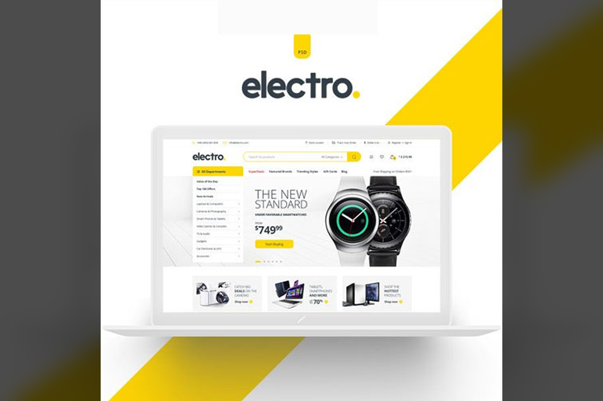 Electro Electronics Store WooCommerce Theme v3.7.1