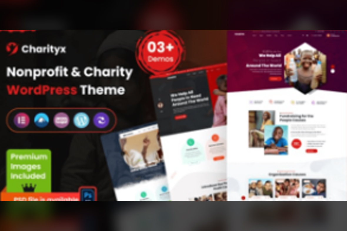 Charityx – Charity and Nonprofit WordPress Theme v1.0.3
