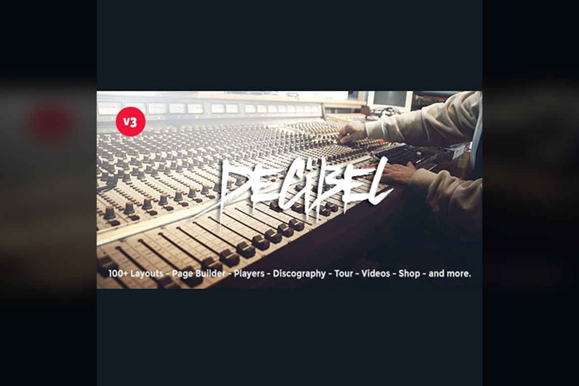 Decibel – Professional Music WordPress Theme v3.8.46