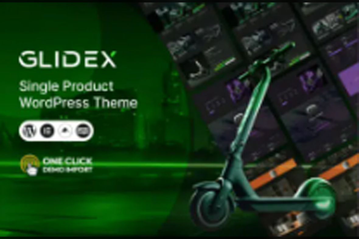 GlideX – Single Product WooCommerce Theme v1.0.3