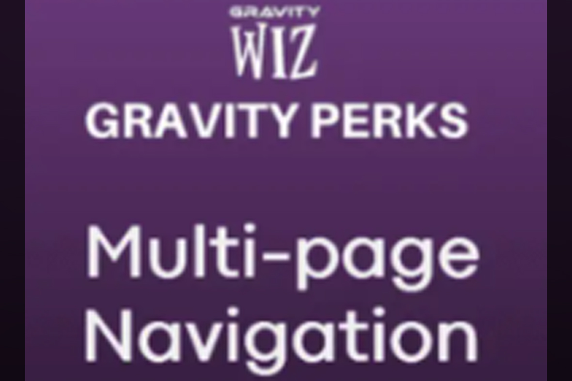 Gravity Perks – Gravity Forms Multi-page Navigation v1.3.6