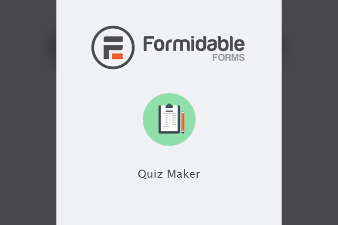 Formidable Forms – Quiz Maker