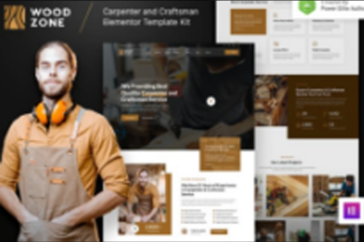 Woodzone – Carpenter and Craftsman Elementor Template Kit October 8, 2025