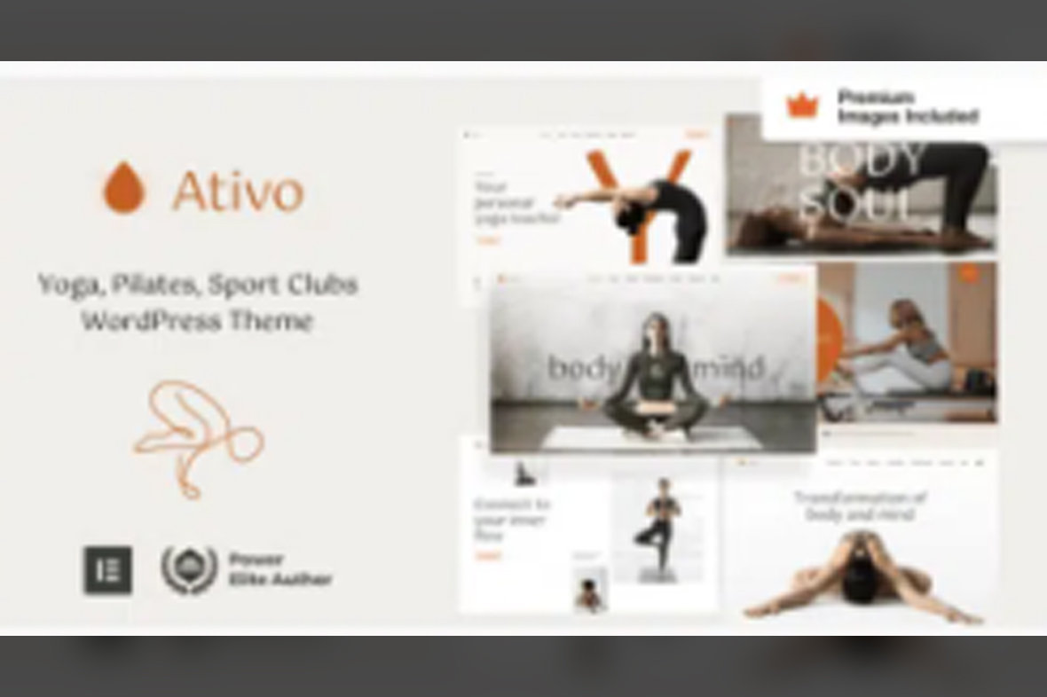 Ativo – Pilates Yoga WordPress Theme v27.0