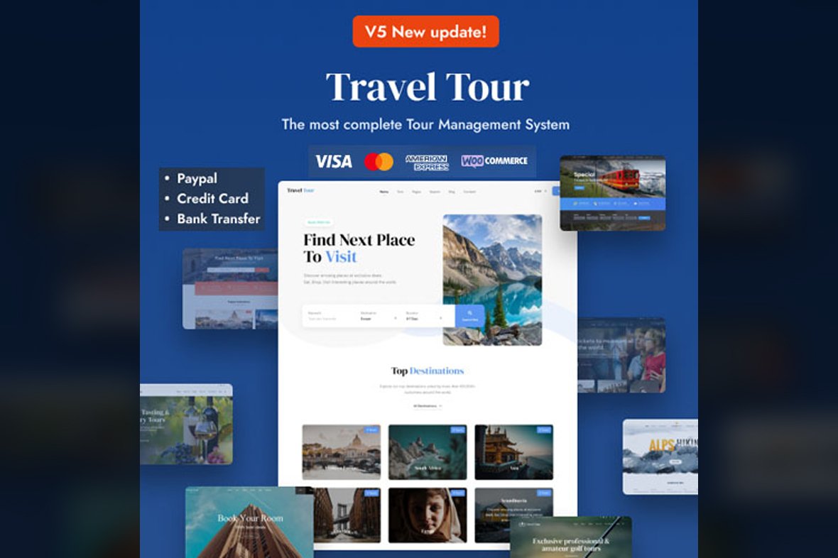 Travel Tour – Travel Booking WordPress v5.3.1