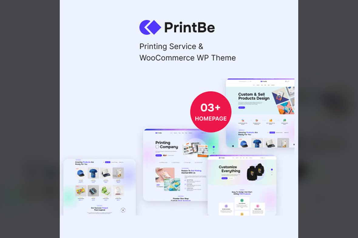 PrintBe – Printing Service & WooCommerce WP Theme v1.0.13