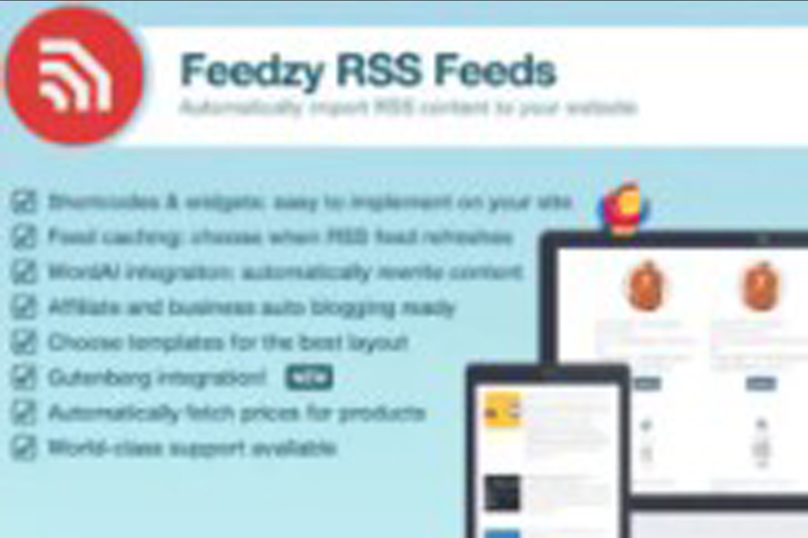 ThemeIsle Feedzy RSS Feeds Premium v3.0.2