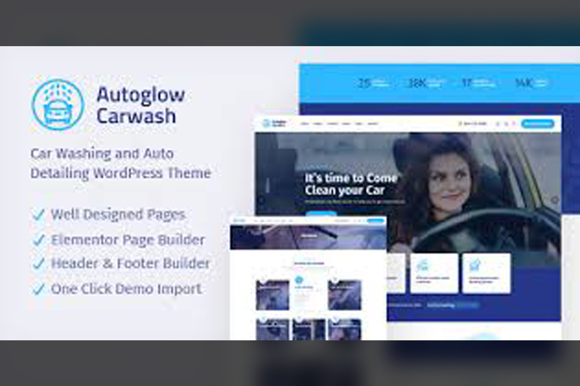 Autoglow – Car Wash WordPress Theme v1.2.4
