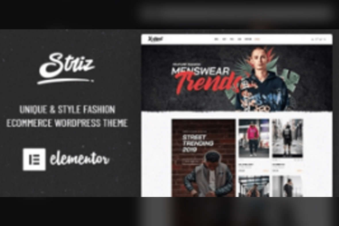 Striz – Fashion Ecommerce WordPress Theme v2.0.5