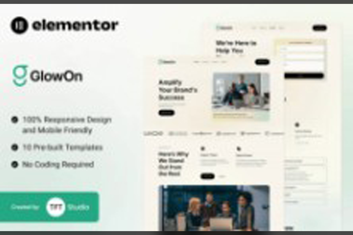 GlowOn – Digital Marketing Agencies, Modern Elementor Template Kit April 15, 2025