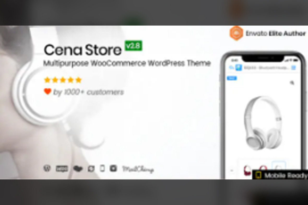 Cena Store – Multipurpose WooCommerce Theme v2.11.30