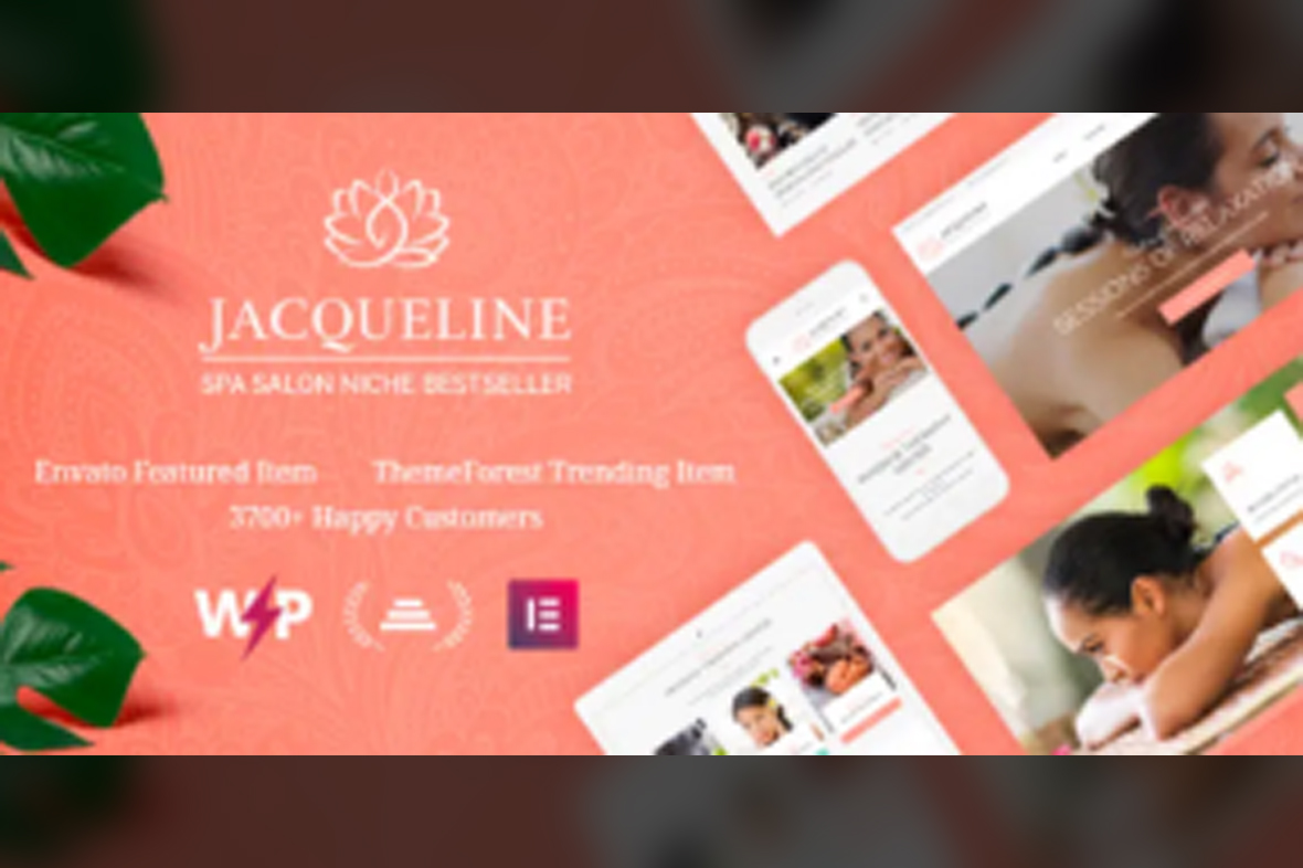 Jacqueline Spa And Massage Salon Theme v2.17.0