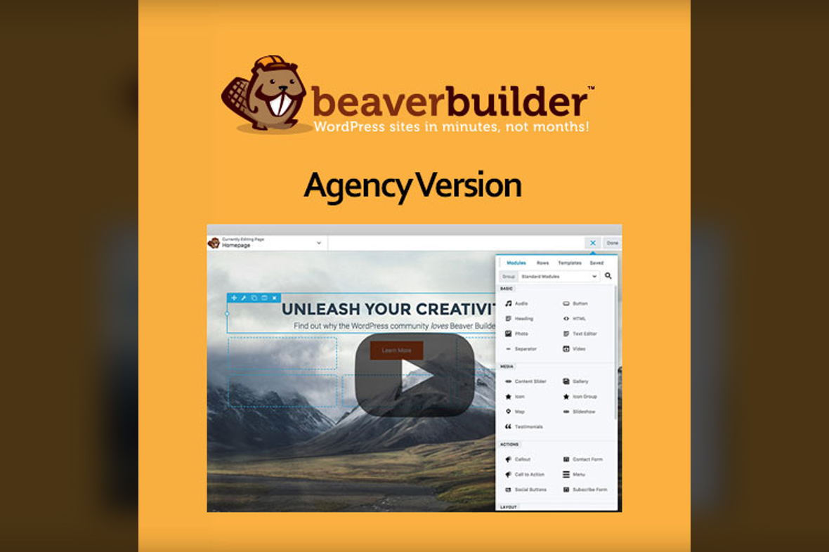 Beaver Builder Plugin – Agency Version v2.9.0.5