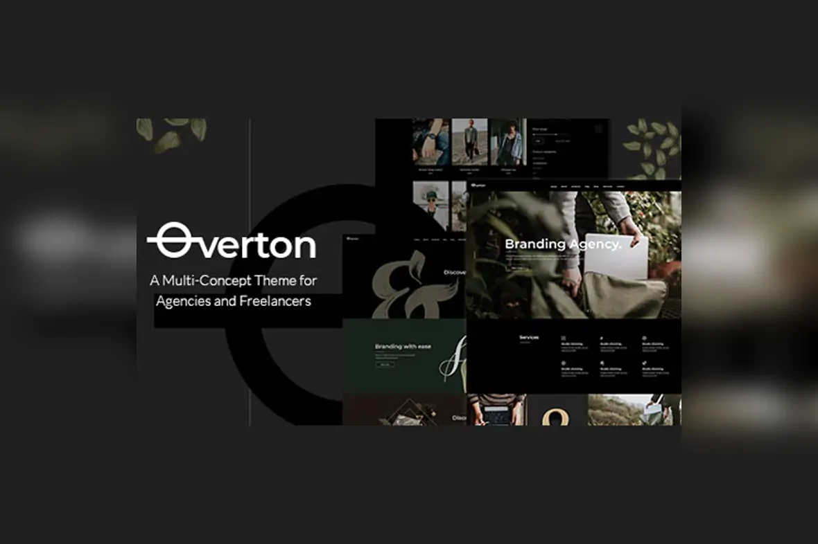 Overton – Creative Theme for Agencies and Freelancers