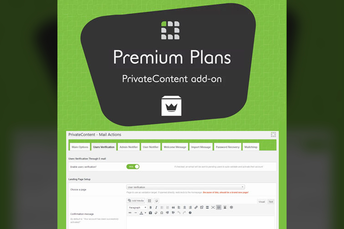 PrivateContent – Premium Plans Add-on v2.8.1