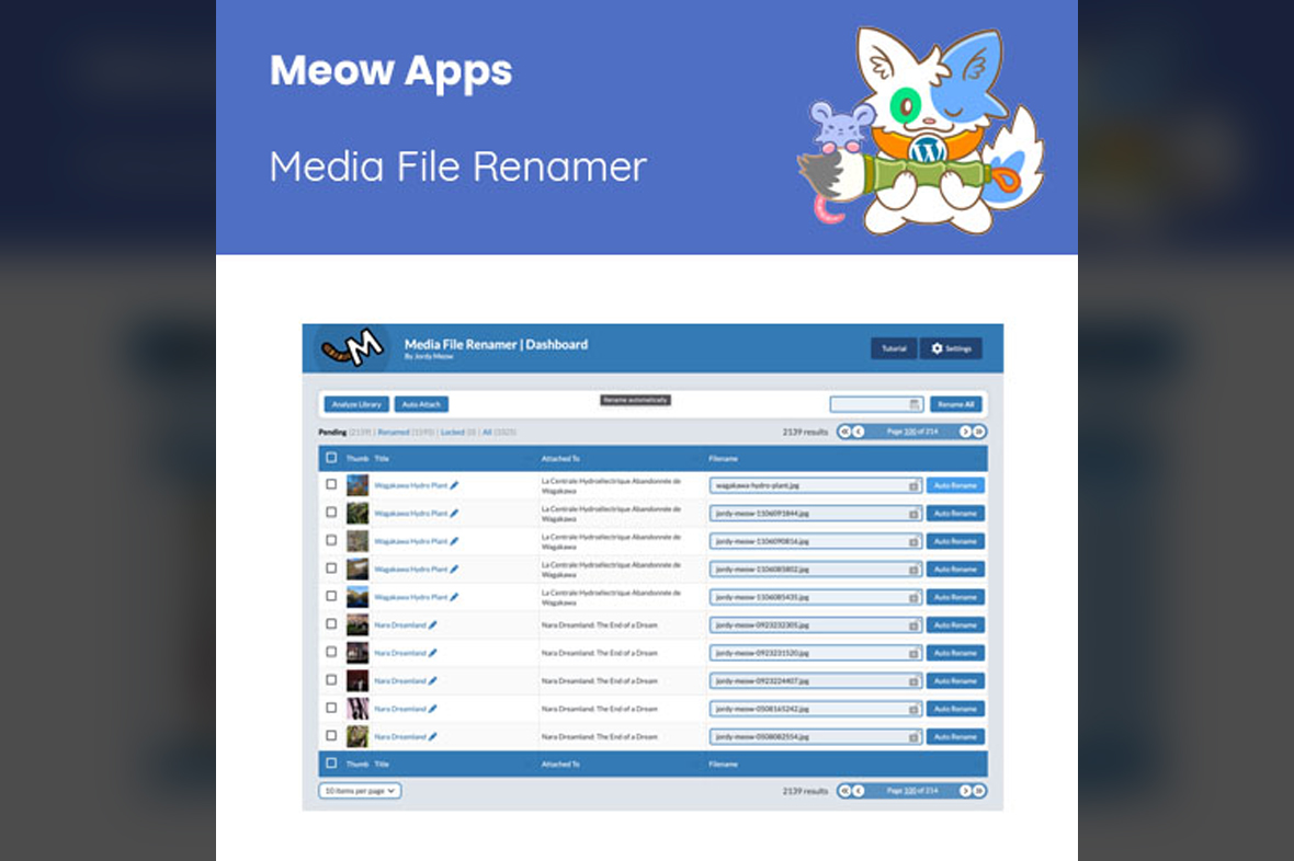 Meow Apps Media File Renamer Pro