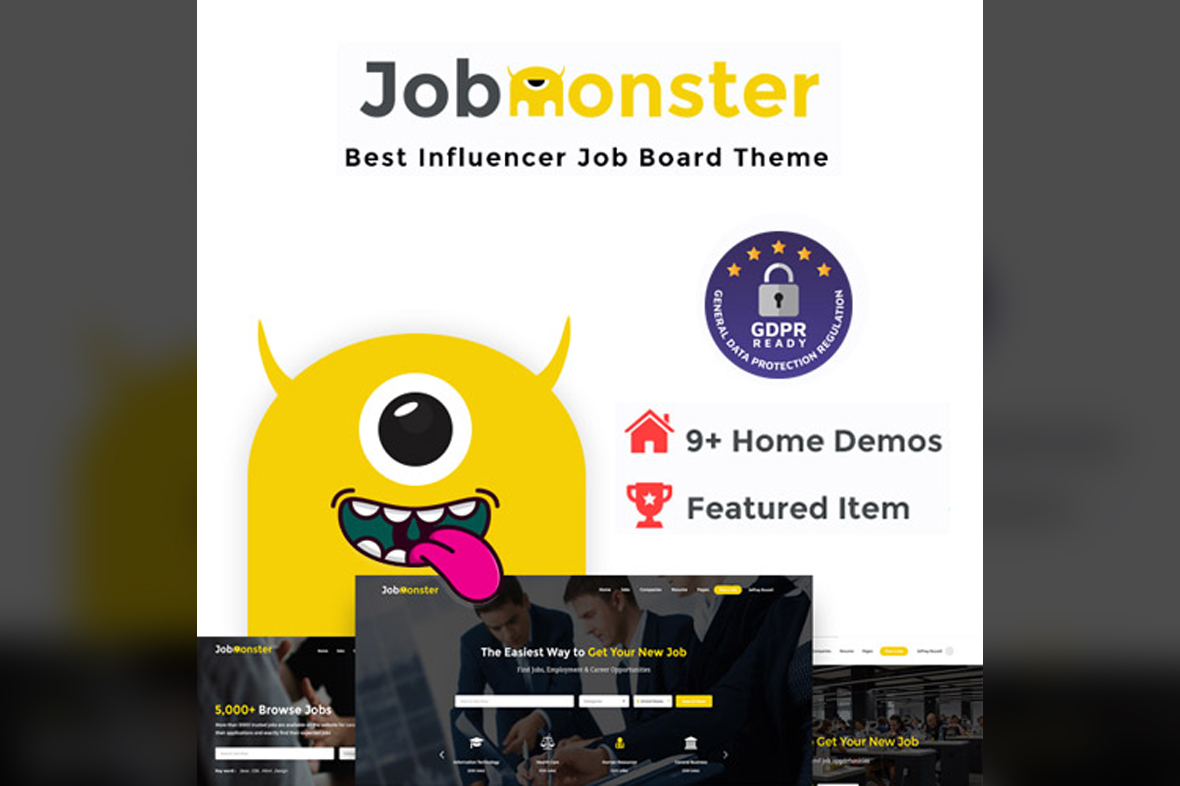 Jobmonster – Job Board WordPress Theme v4.7.7