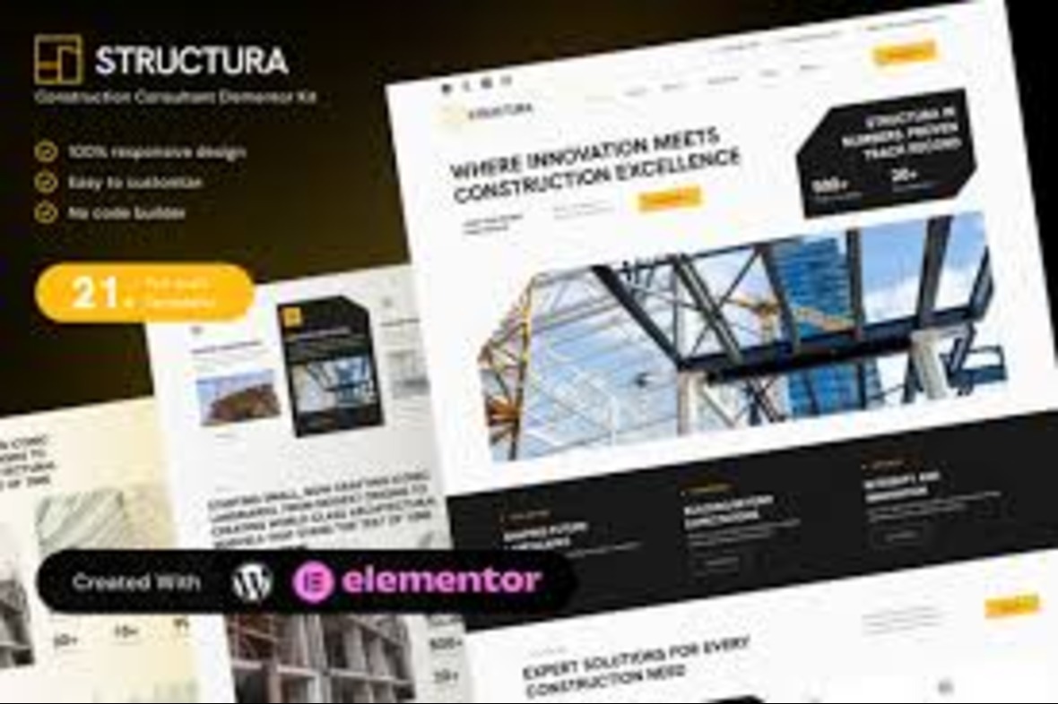 Structura – Construction Consultant Elementor Template Kit April 8, 2025
