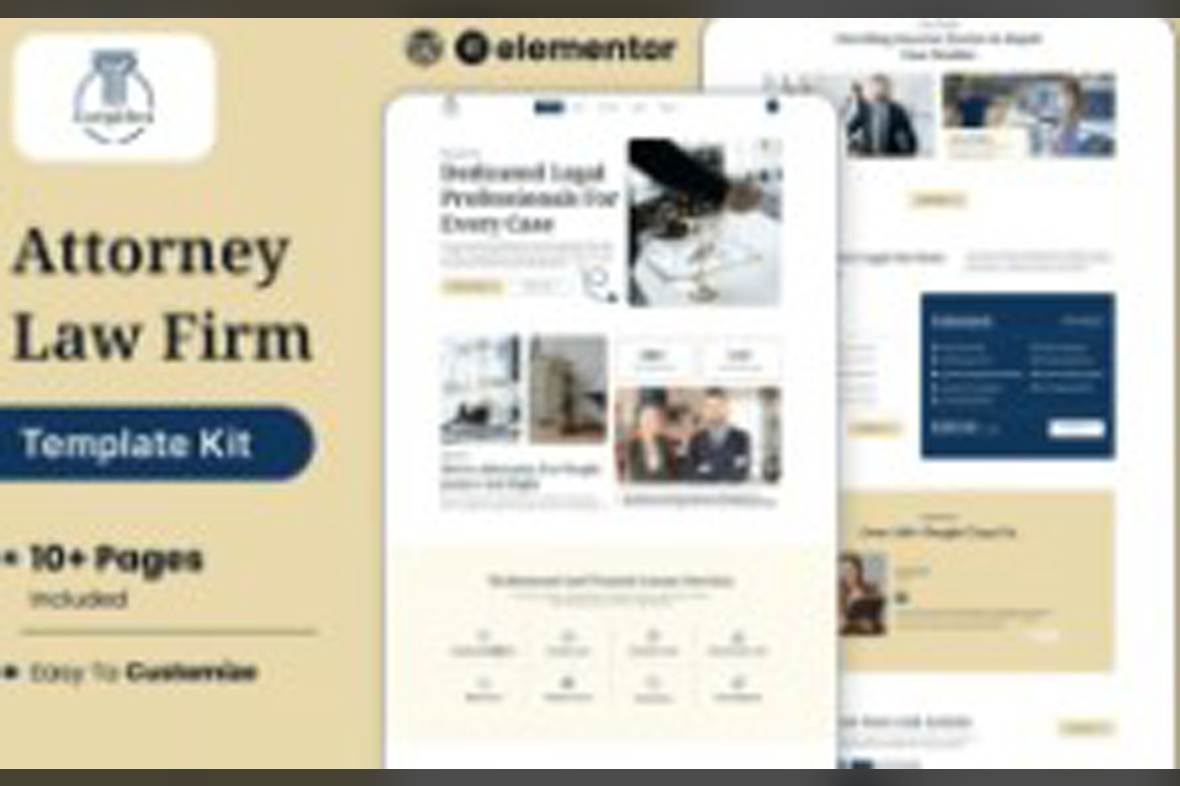 Corpifex – Lawyer Attorney and Law Firm Elementor Template Kit April 15, 2025