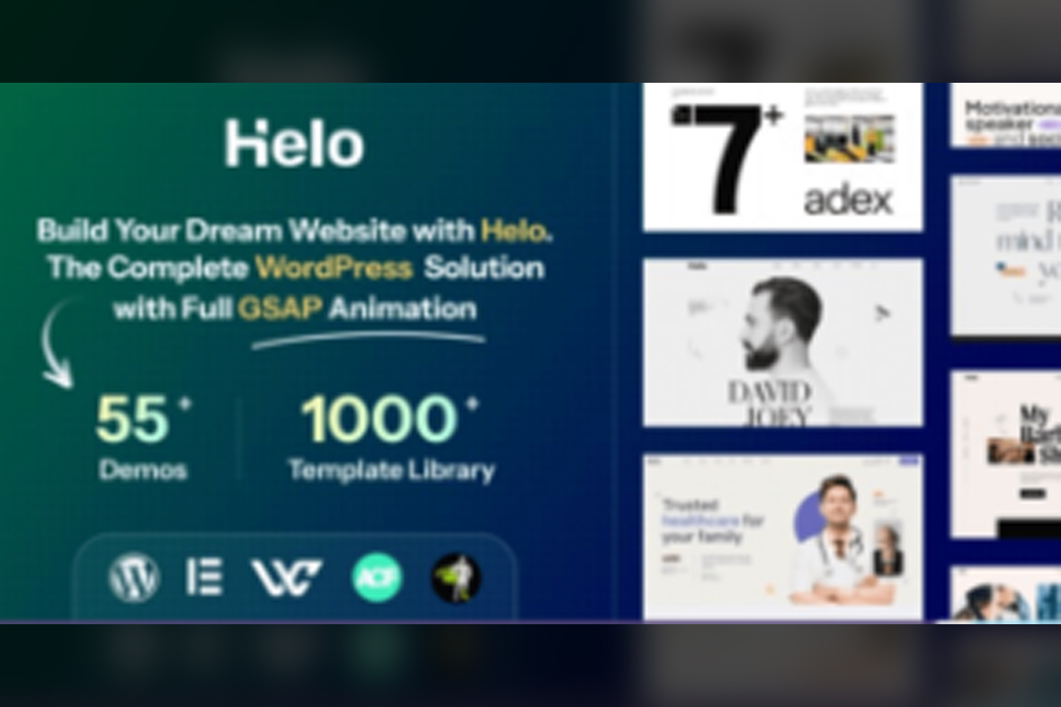 Helo Multi-Purpose Elementor WordPress Theme v1.0.0