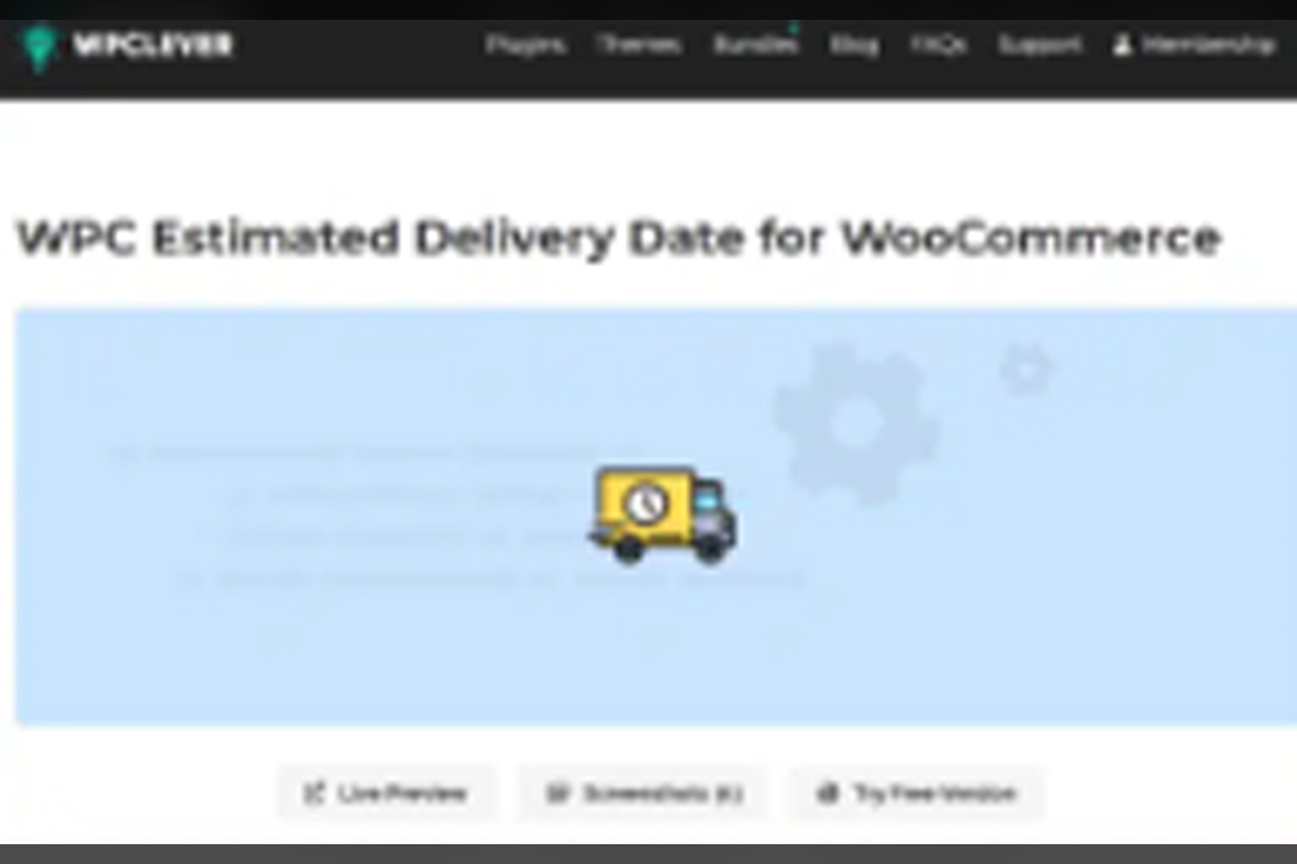 WPC Estimated Delivery Date for WooCommerce v2.6.3