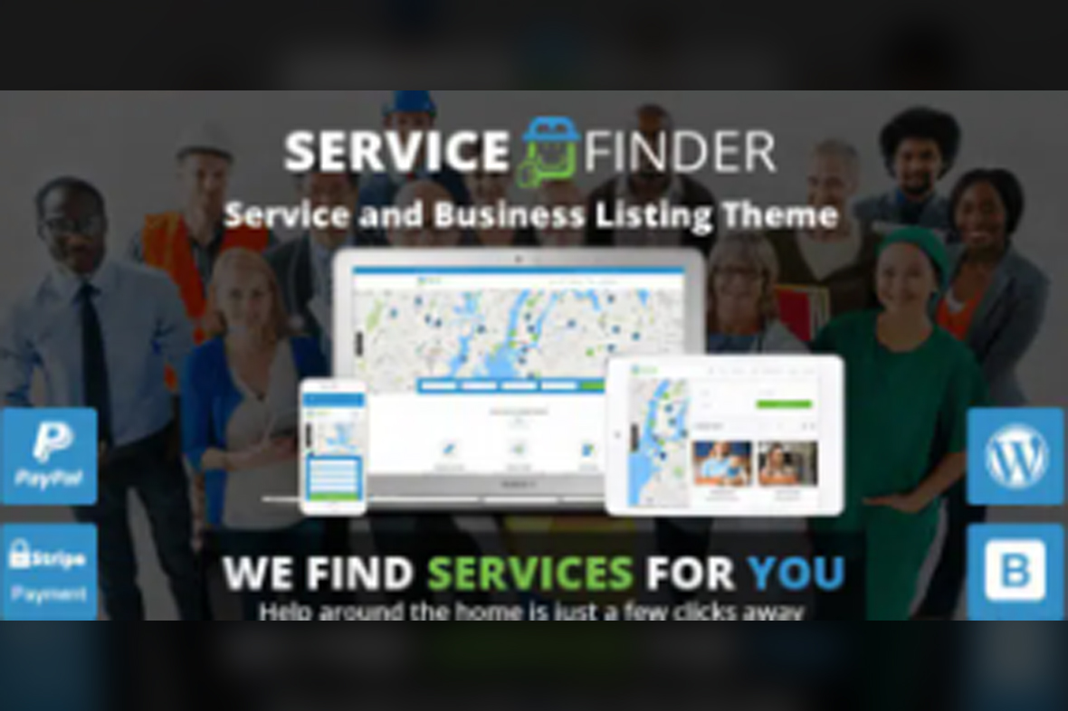 Service Finder – Provider and Business Listing WordPress Theme v6.0