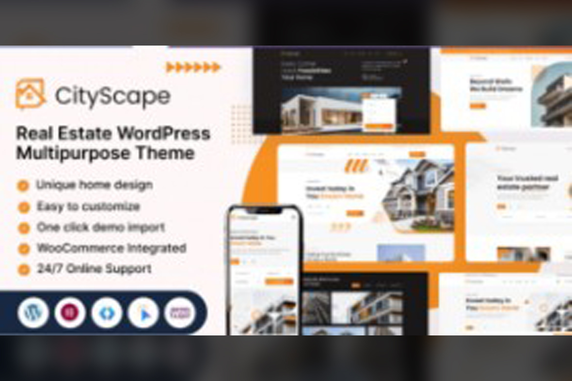 CityScape – Real Estate WordPress Theme v1.0.1