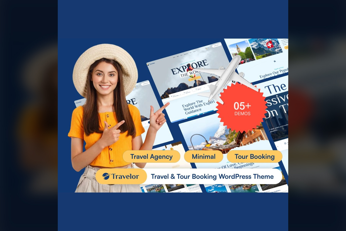 Travelor – Travel & Tour Booking WordPress Theme v1.0.2