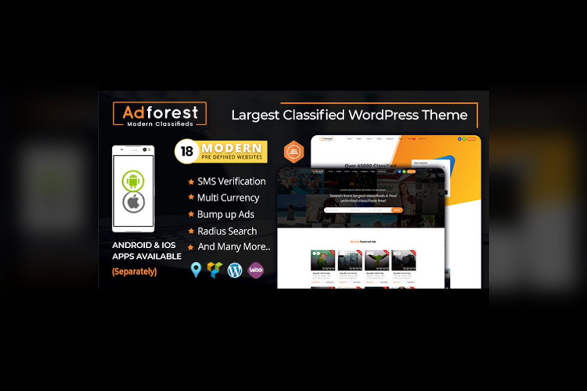 AdForest – Classified Ads WordPress Theme v6.0.6