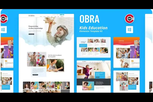 Obra – Children’s Education & Schools Template Kit