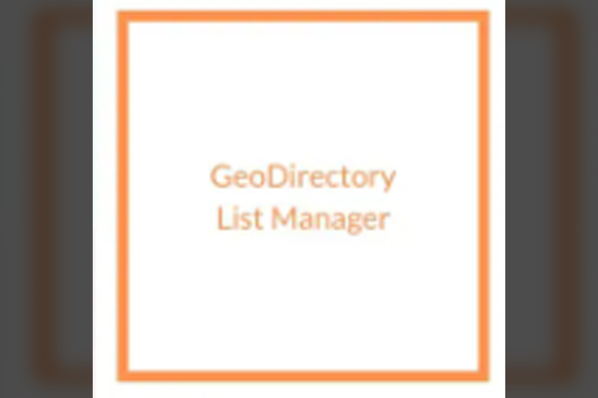 GeoDirectory List Manager v2.3.6