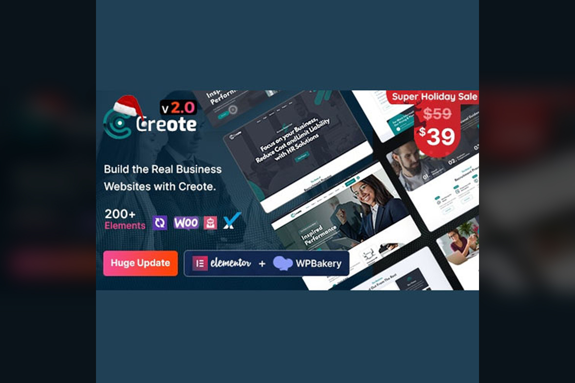 Creote – Corporate & Consulting Business WordPress Theme v2.8.4